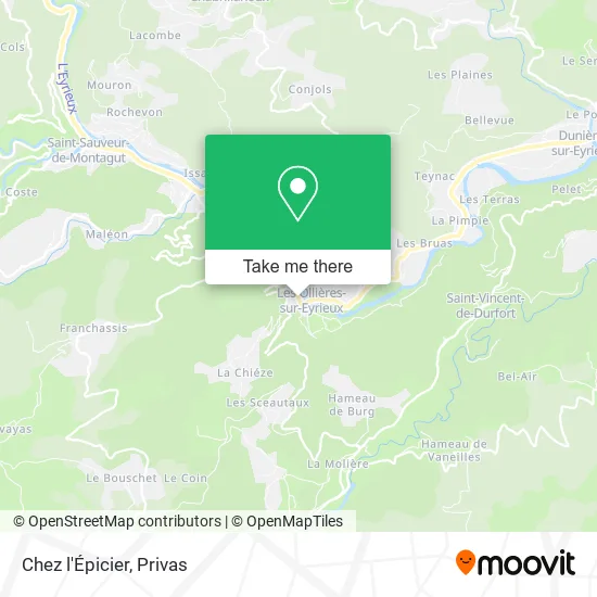 Chez l'Épicier map