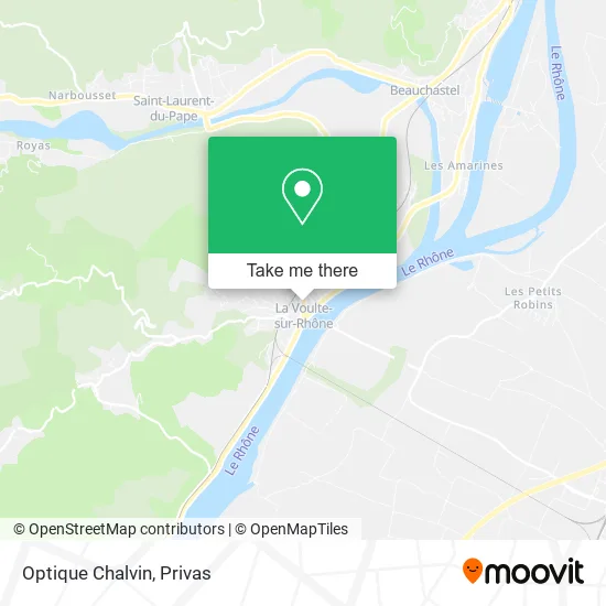 Optique Chalvin map