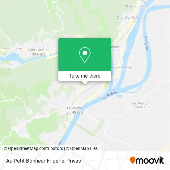 Au Petit Bonheur Friperie map
