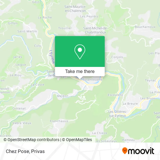 Chez Pose map