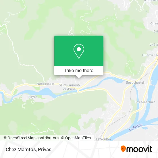 Chez Mamtos map
