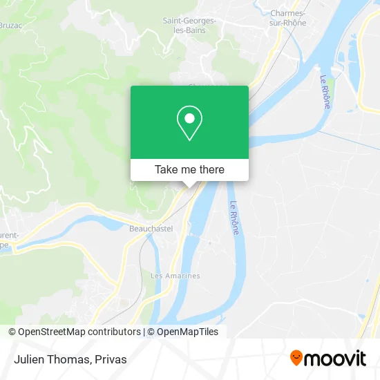 Julien Thomas map