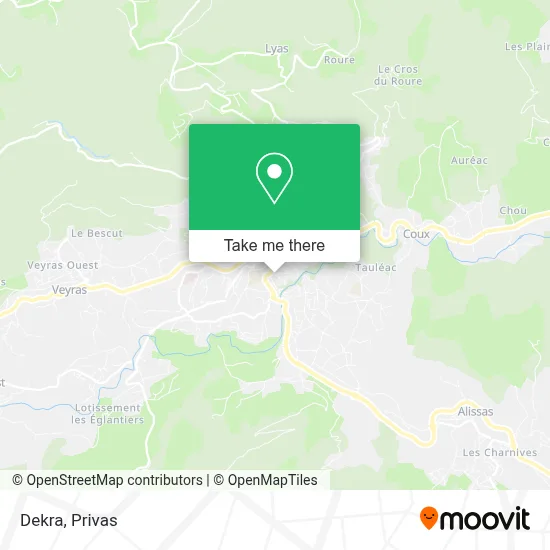 Dekra map
