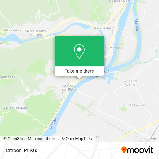 Citroën map