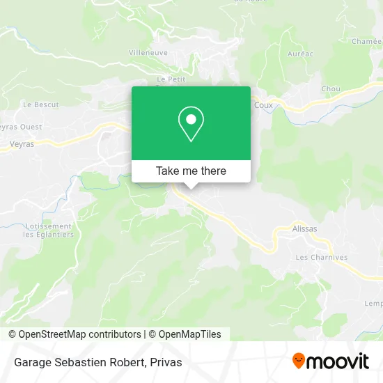 Garage Sebastien Robert map