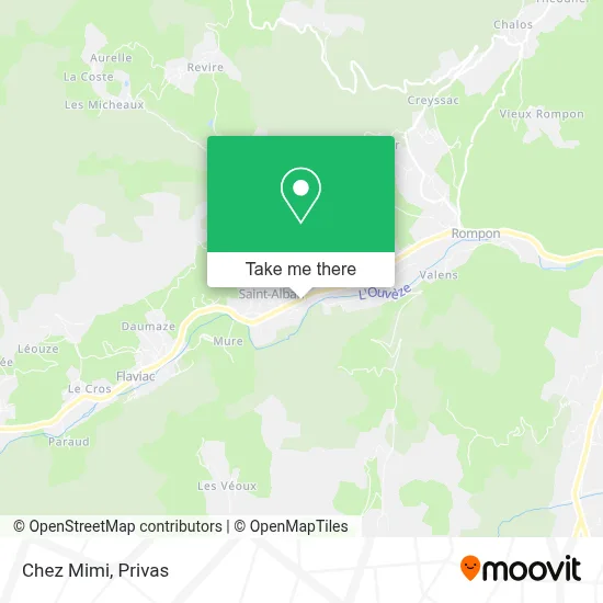 Chez Mimi map