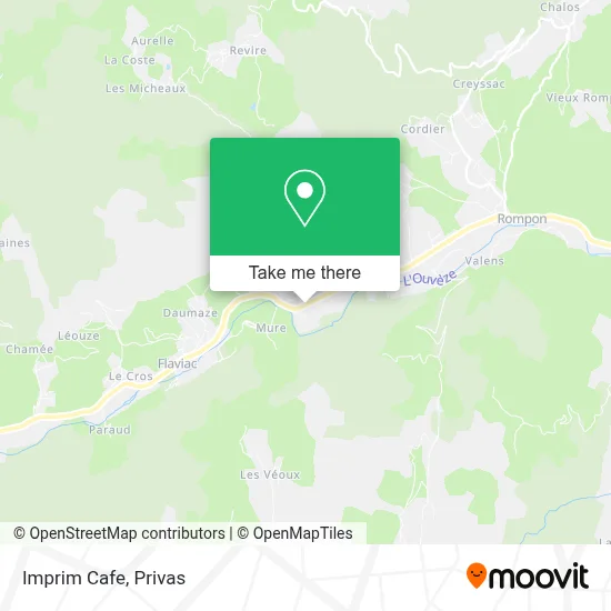 Imprim Cafe map