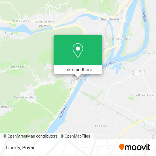 Liberty map