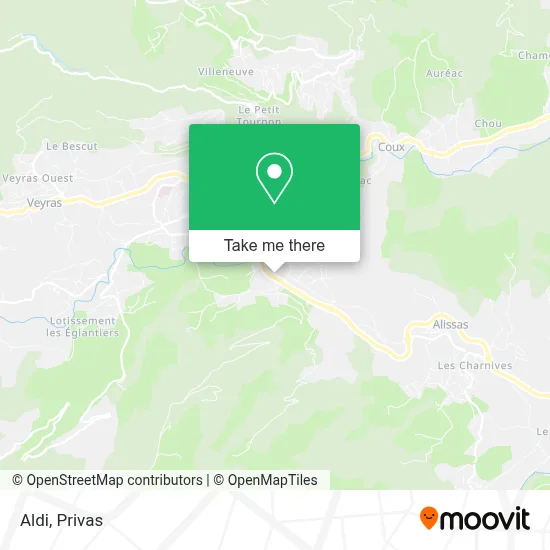 Aldi map