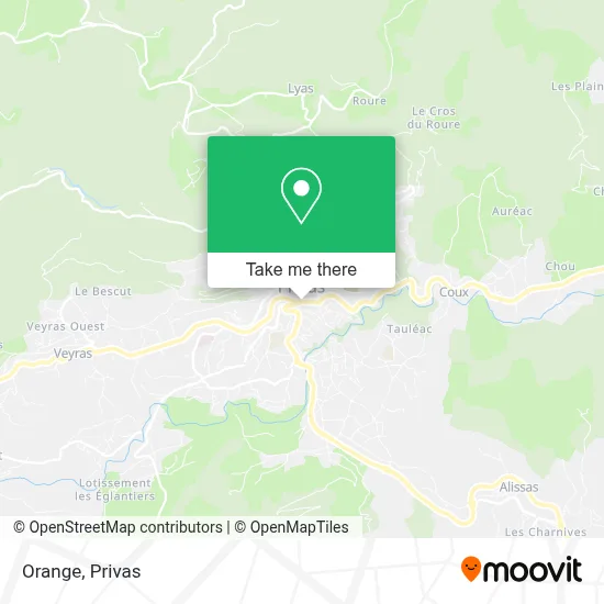 Orange map