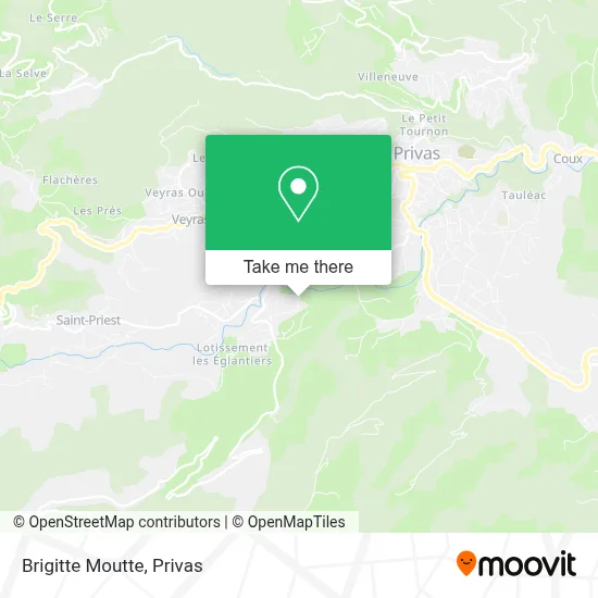 Brigitte Moutte map