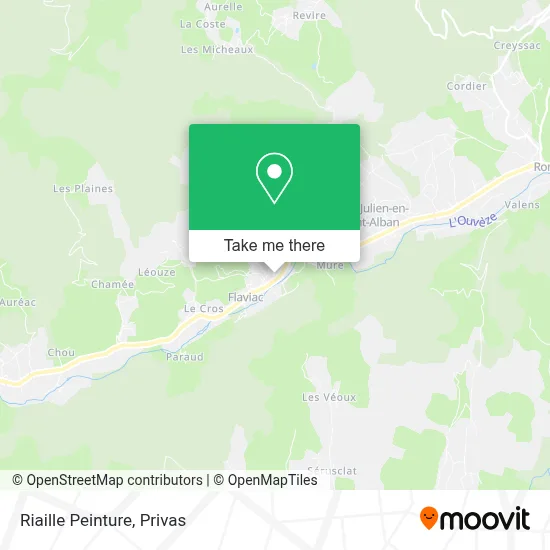 Riaille Peinture map