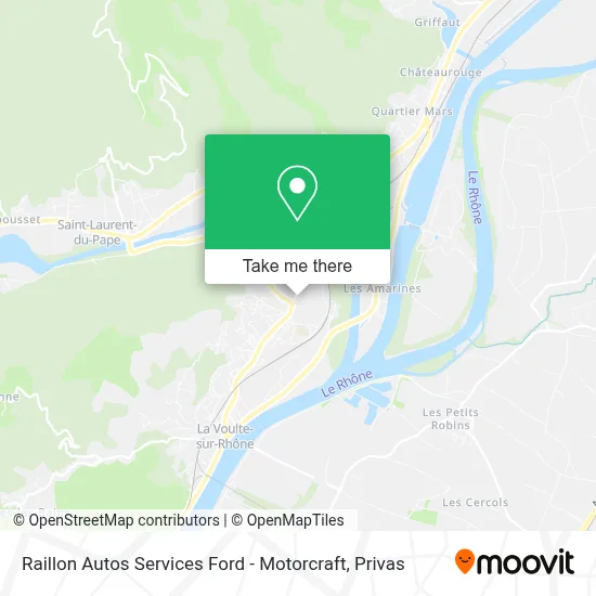 Raillon Autos Services Ford - Motorcraft map