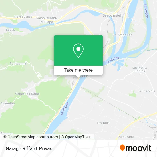 Garage Riffard map
