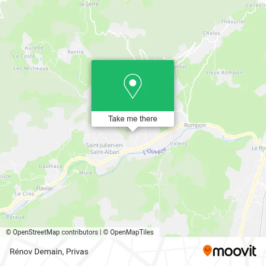 Rénov Demain map