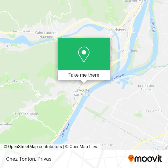 Chez Tonton map