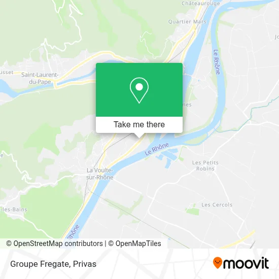 Groupe Fregate map