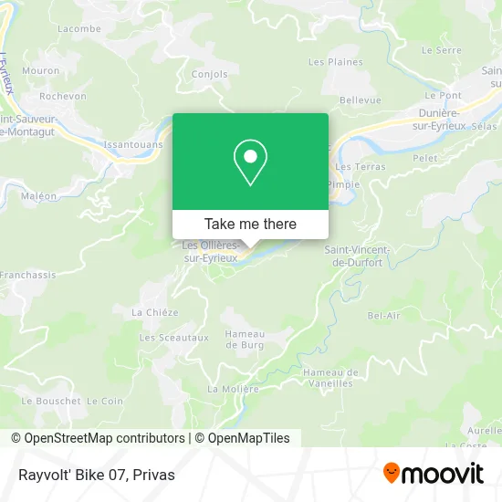 Rayvolt' Bike 07 map