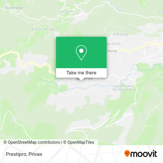Prestipro map