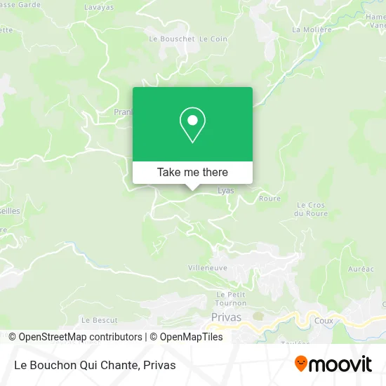 Le Bouchon Qui Chante map