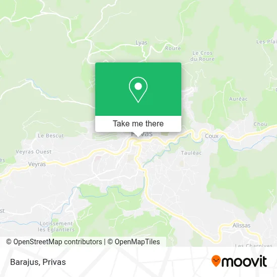 Barajus map