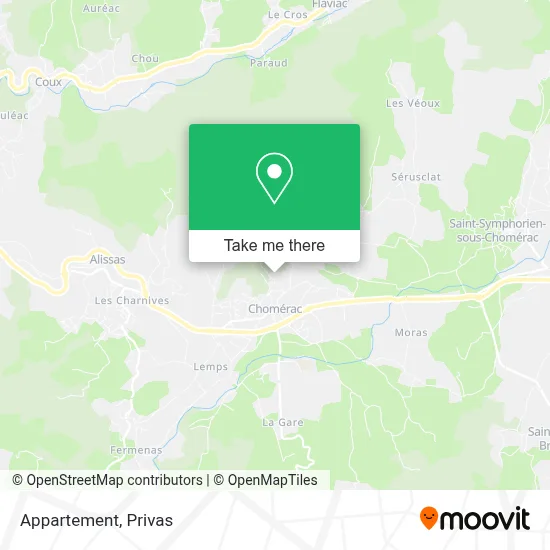 Appartement map