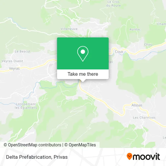Delta Prefabrication map