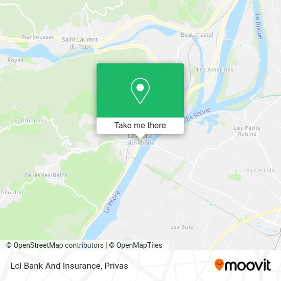Lcl Bank And Insurance map