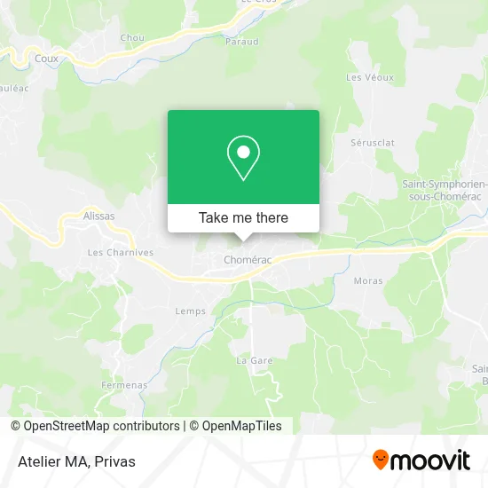 Atelier MA map
