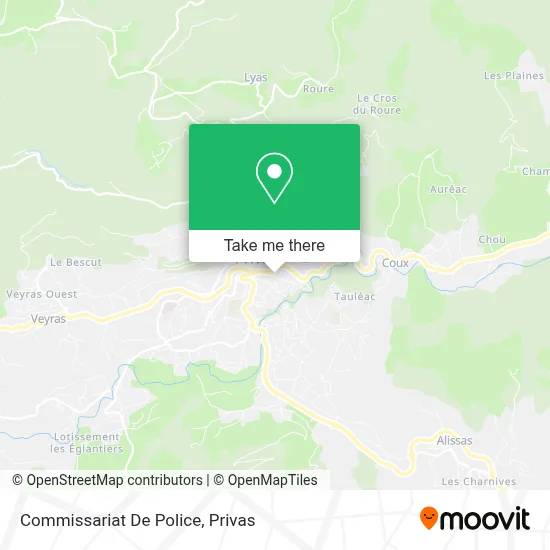 Commissariat De Police map