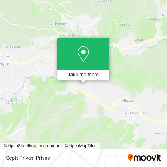 Scptt Privas map