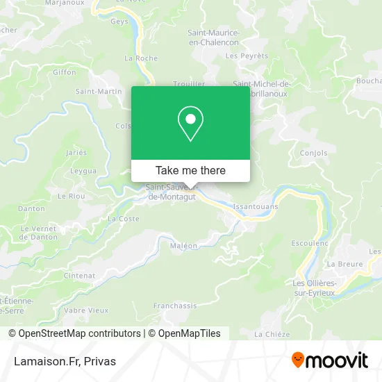 Lamaison.Fr map