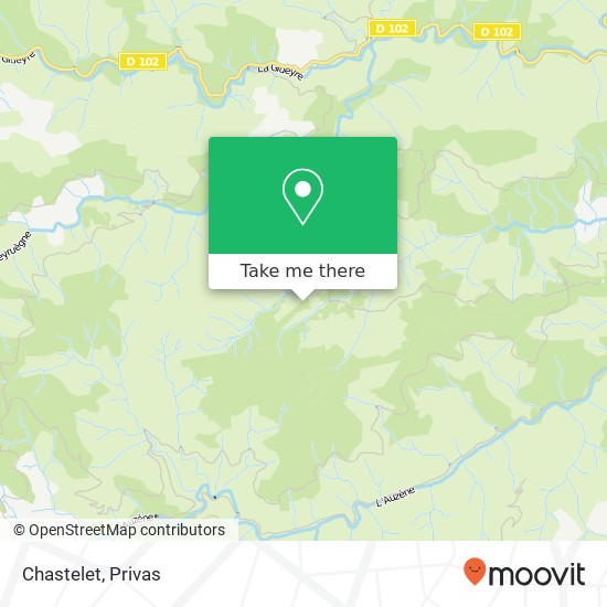 Chastelet map