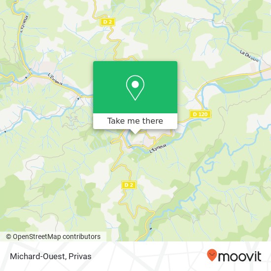 Michard-Ouest map