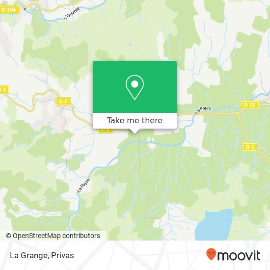 La Grange map