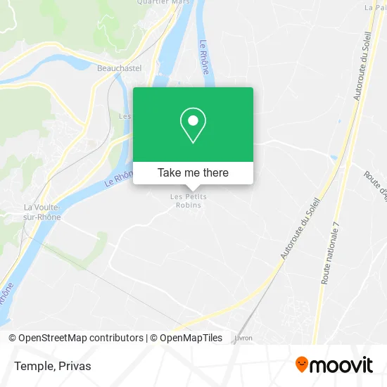 Temple map