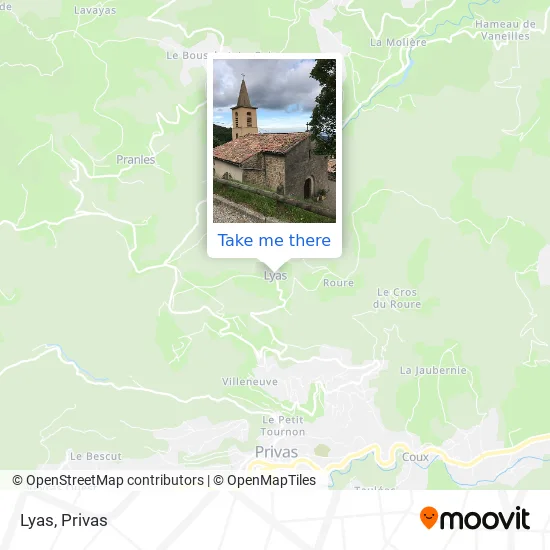 Lyas map