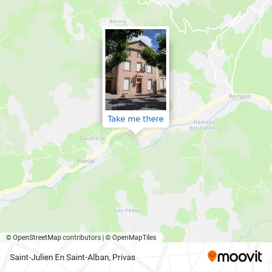 Saint-Julien En Saint-Alban map