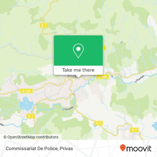 Commissariat De Police map