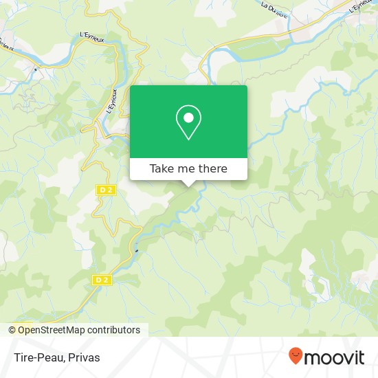 Tire-Peau map