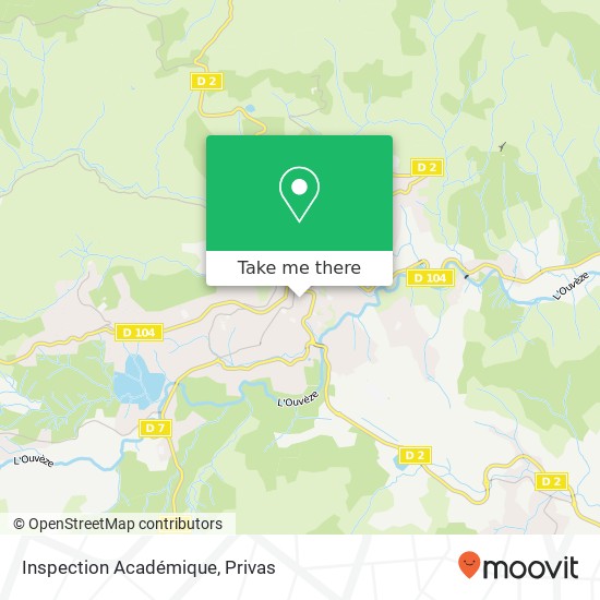 Mapa Inspection Académique