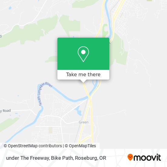 Mapa de under The Freeway, Bike Path
