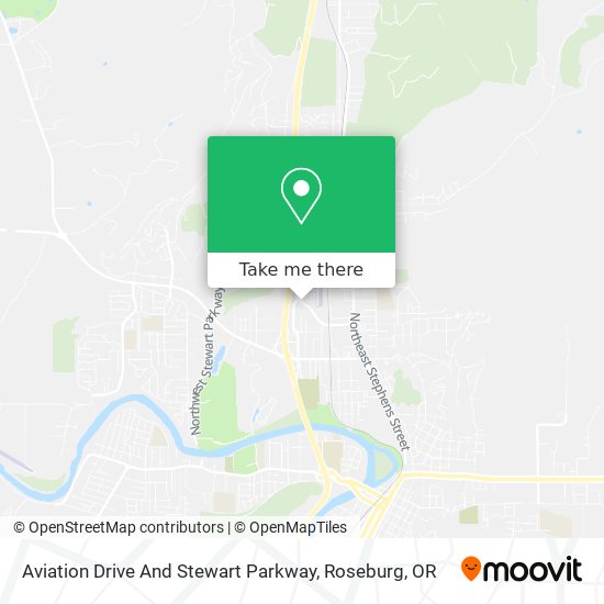 Aviation Drive And Stewart Parkway map