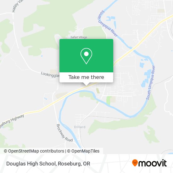 Mapa de Douglas High School