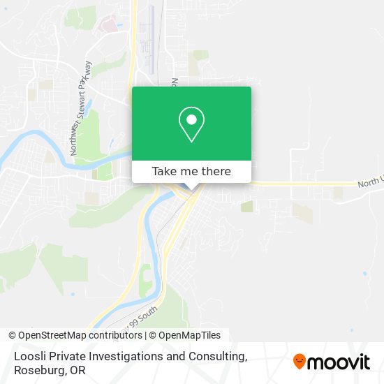 Loosli Private Investigations and Consulting map