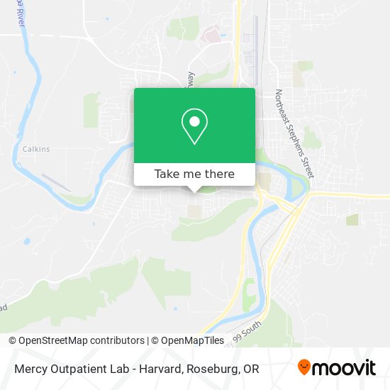 Mercy Outpatient Lab - Harvard map