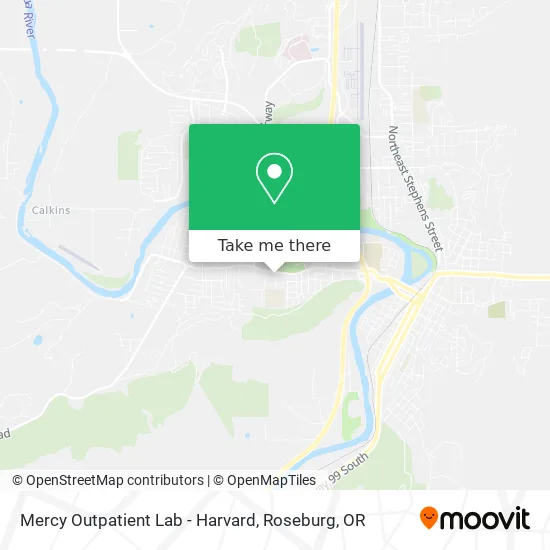 Mapa de Mercy Outpatient Lab - Harvard