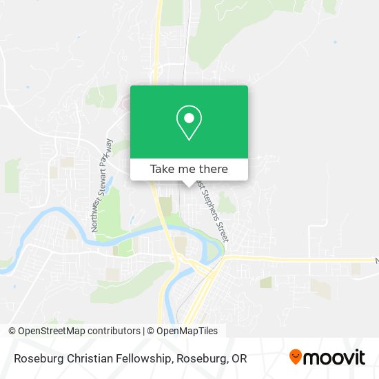 Mapa de Roseburg Christian Fellowship