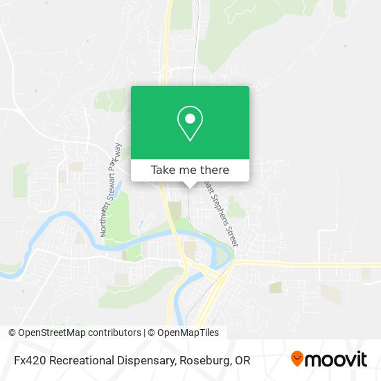 Mapa de Fx420 Recreational Dispensary