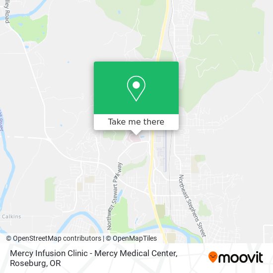 Mercy Infusion Clinic - Mercy Medical Center map